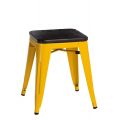 Meble :: Krzesła :: Stołek Paris Wood żółty sosna szczotkowana