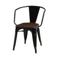 Meble :: Krzesła :: Krzesło Paris Arms Wood - czarne sosna orzech