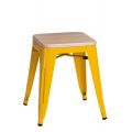 Meble :: Krzesła :: Stołek Paris Wood żółty sosna naturalna