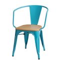 Meble :: Krzesła :: Krzesło Paris Arms Wood - niebieskie sosna naturalna