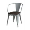 Meble :: Krzesła :: Krzesło Paris Arms Wood - szare sosna szczotkowana