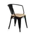 Meble :: Krzesła :: Krzesło Paris Arms Wood - czarne sosna naturalna