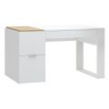 Białe biurko młodzieżowe 142 cm - 4 You - VOX
