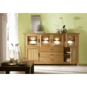 Drewniane meble do salonu - PORTO Dekort