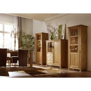 Drewniane meble do salonu - PORTO Dekort
