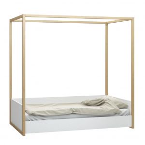 4 You Łóżko 1-osobowe z baldachimem marki VOX - MIX MEBLE