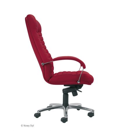 Meble :: Krzesła i Fotele Biurowe :: ORION steel 04 chrome - mechanizm Multiblock - skóra