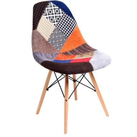 Meble :: Krzesła :: Krzesło P016W inspir. DSW patchwork - kolorowy