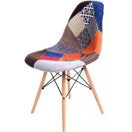 Meble :: Krzesła :: Krzesło P016W inspir. DSW patchwork - kolorowy