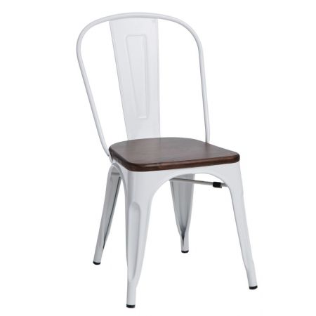 Meble :: Krzesła :: Krzesło Paris Wood - białe sosna orzech