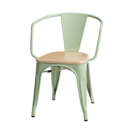 Meble :: Krzesła :: Krzesło Paris Arms Wood - zielone sosna naturalna