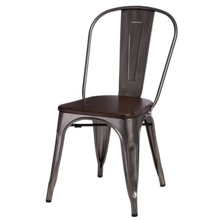Meble :: Krzesła :: Krzesło Paris Wood - metal sosna orzech