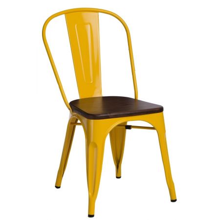 Meble :: Krzesła :: Krzesło Paris Wood - żółte sosna orzech