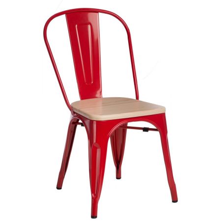 Meble :: Krzesła :: Krzesło Paris Wood - czerwone sosna naturalna