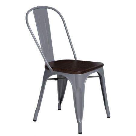 Meble :: Krzesła :: Krzesło Paris Wood - szare sosna orzech