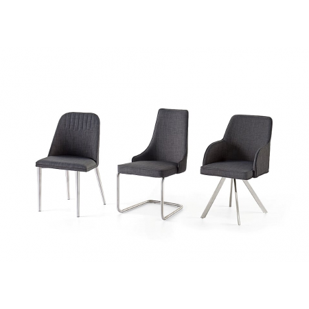 Meble :: Krzesła :: Elara A krzesło na 4 nogach skośnych - tkanina