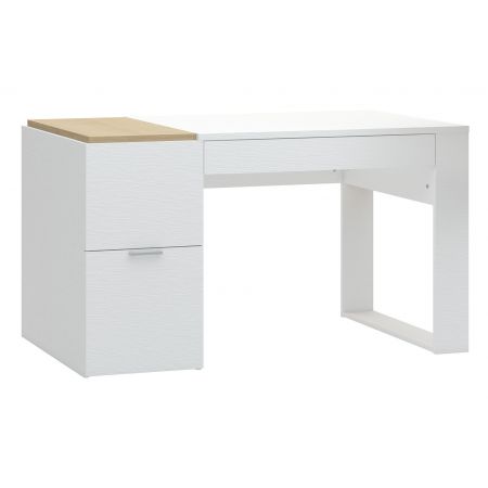 Białe biurko młodzieżowe 142 cm - 4 You - VOX