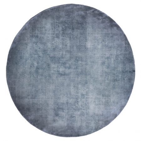 Dekoracje :: dywany :: Linen Dark Blue dywan okrągły - Handmade Collection