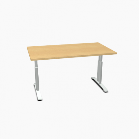 Meble :: Biurka :: Ergonomic Master biurko z manualną regulacją wysokości 140 cm - BR03R