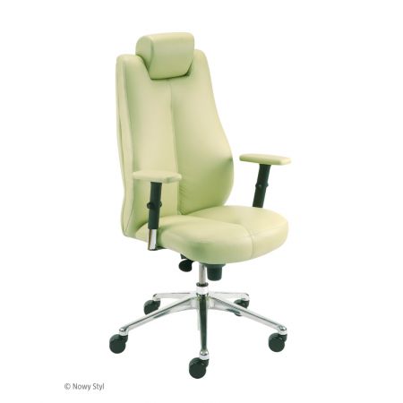 Meble :: Krzesła i Fotele Biurowe :: SONATA LUX HRU R15 STEEL 28 - mechanizm Epron Syncron - tkanina